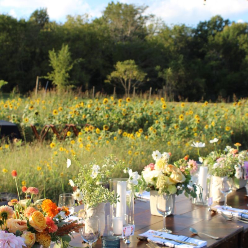 Green Door Gourmet Field to Vase Dinner
