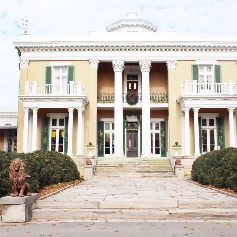 Christmas at Belmont Mansion