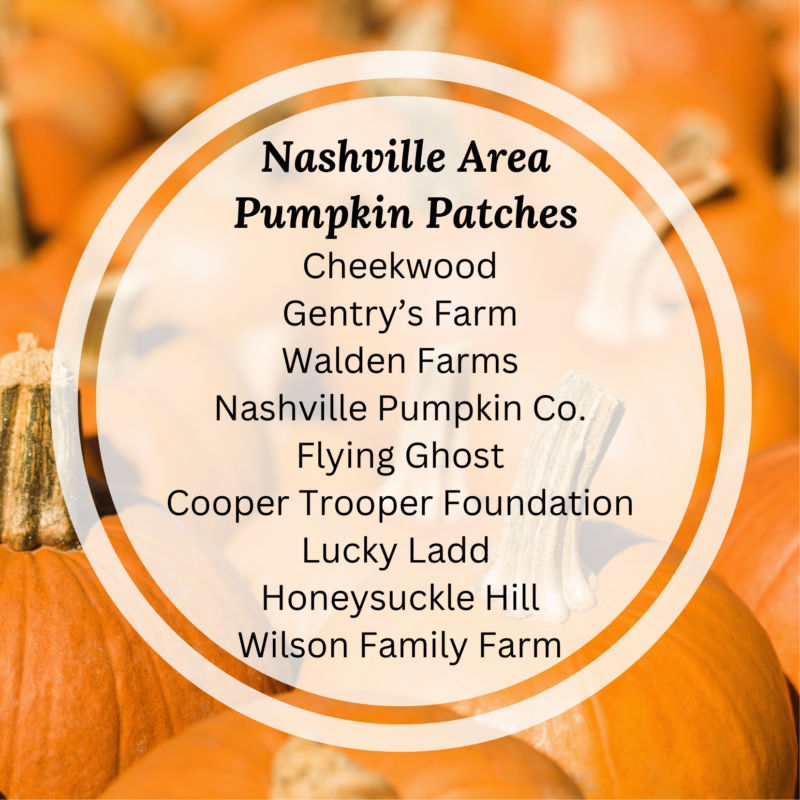 Nashville Area Pumpkin Patches