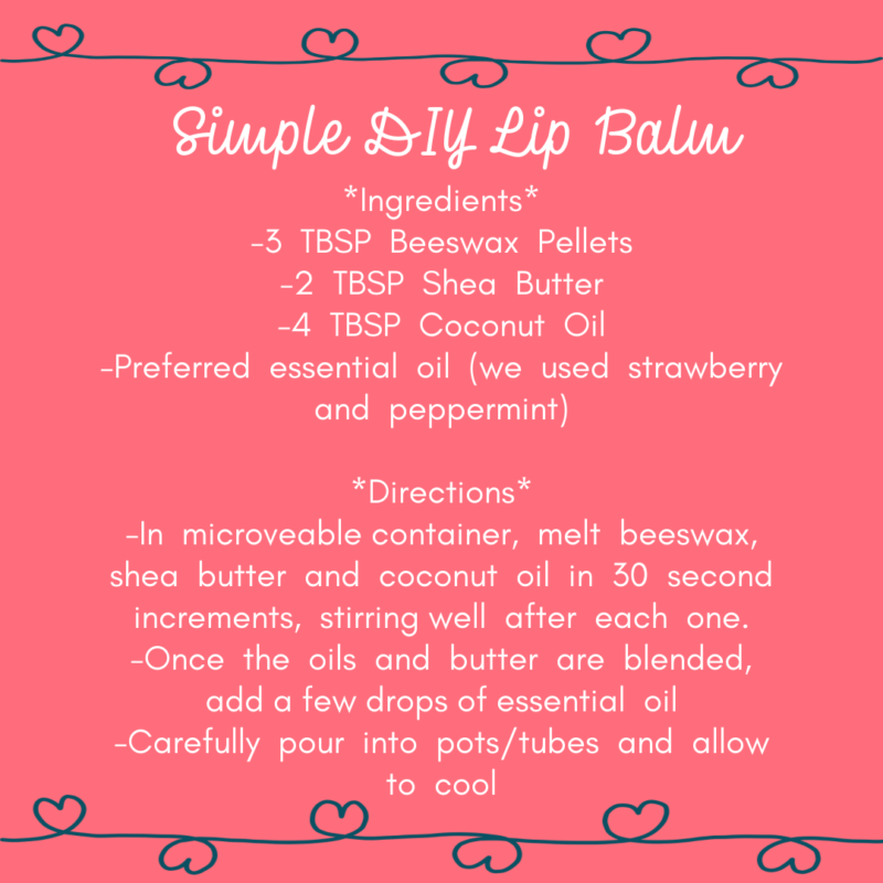 DIY Galentine’s Lip Balm